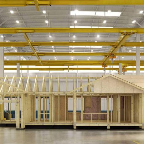 Building manufactured house